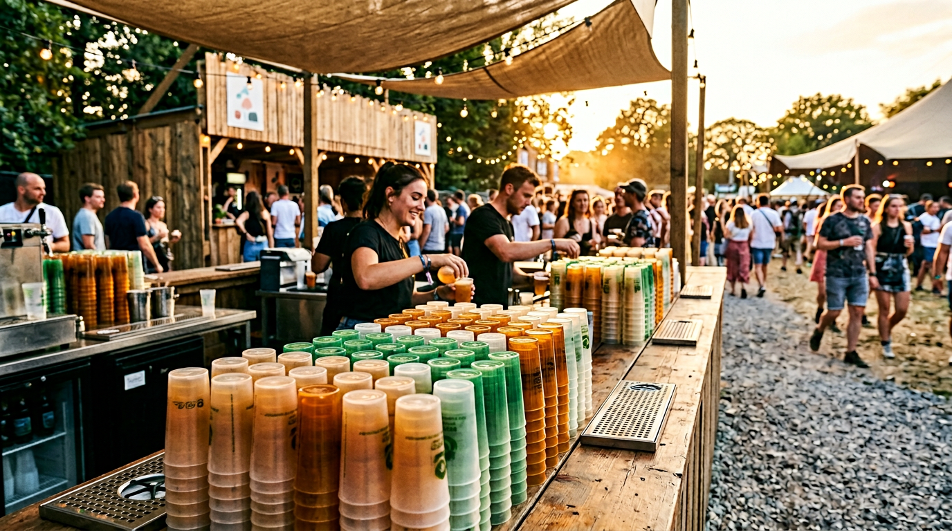 Reusable Cups at Events: The Numbers Behind the Shift